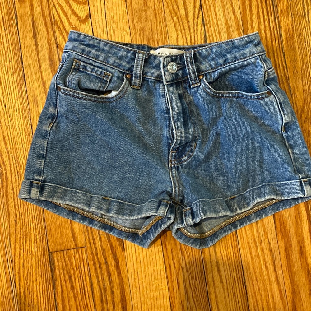 PacSun Jean mom shorts